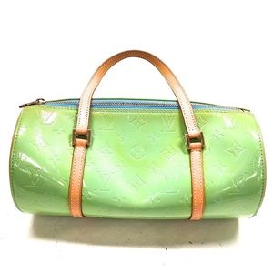 SUPER SALE ‼️Louis Vuitton Green Vernis Bedford Handbag (AUTH)